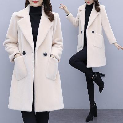 купить Пальто из искусственной норки