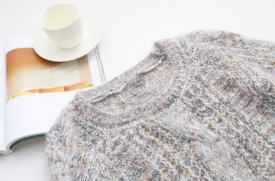 фото 10 Свитер мохер с высокой талией