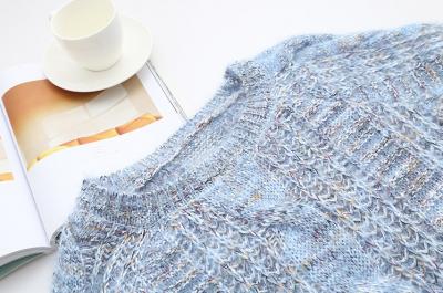 фото 8 Свитер мохер с высокой талией