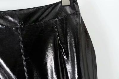 фото 3 Юбка из лакированной кожи